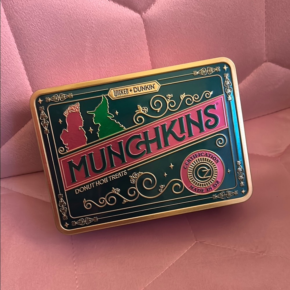 Wicked x Dunkin' Munchkins Tin Box